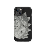 Spiral Shell - Ernst Haeckel Sea Life Graphic Iphone Case, 14 / Matte, Black Phone Case Fish Design