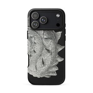 Spiral Shell - Ernst Haeckel Sea Life Graphic Iphone Case, 17 Pro Max / Matte, Mobile Phone Cases, Toby Leon