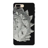 Spiral Shell - Ernst Haeckel Sea Life Graphic Iphone Case, 8 Plus / Matte, Phone Case Fish Scale Design