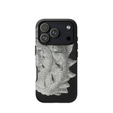 Spiral Shell - Ernst Haeckel Sea Life Graphic Phone Case Iphone 17 Pro / Matte Black Fish Phone Case Textured Design Durable Material Ernst