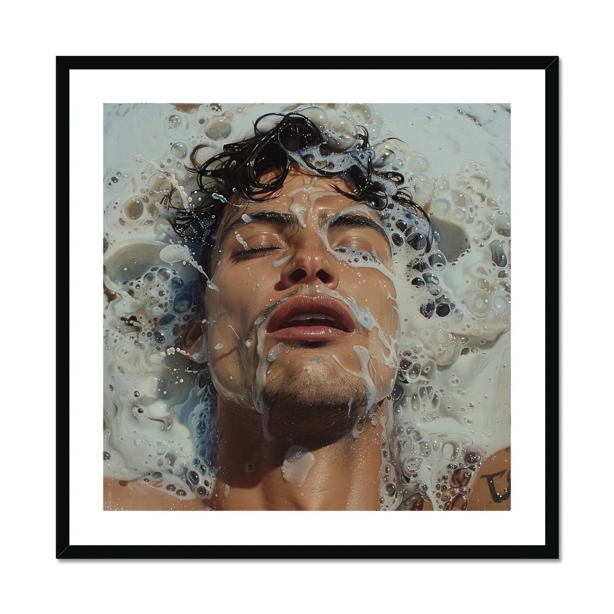 Splish Splash - Gaysian Male Erotica Art Print Posters Prints & Visual Artwork