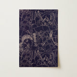 Spqr - Victor Proetz Decorative Textile Pattern Art Print / Canvas, 12x18’’ / 31x46cm / Unframed / no Border, Posters Prints & Visual