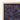 Navy Blue Canvas Print White Line Art Abstract Victor Proetz, Mesmerizing