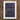 White-framed Artwork Navy Blue Background Intricate White Line Victor Proetz Art, Print, Mesmerizing