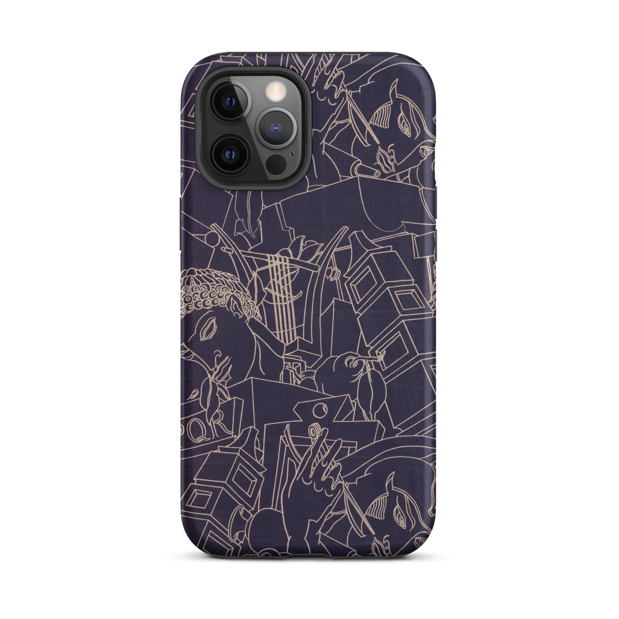 Spqr Victor Proetz Iphone Case, 12 Pro Max / Matte, Patterned Smartphone Case