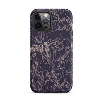 Spqr - Victor Proetz Iphone Case, 12 Pro Max / Matte, Patterned Smartphone Case