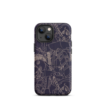 Spqr - Victor Proetz Iphone Case, 13 Mini / Matte, Patterned Iphone Case