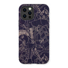 Spqr - Victor Proetz Iphone Case, 13 Pro / Matte, Iphone Case Abstract Line Pattern Dark Background