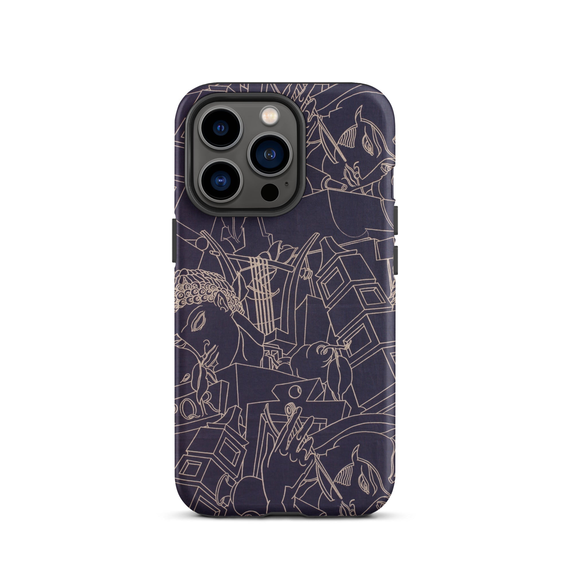 Spqr Victor Proetz Iphone Case, 13 Pro / Matte, Patterned Iphone Case