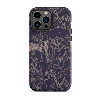 Spqr - Victor Proetz Iphone Case, 13 Pro Max / Matte, Patterned Smartphone Case