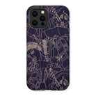 Spqr - Victor Proetz Iphone Case, 13 Pro Max / Matte, Phone Case Abstract Line Art Design Dark Background