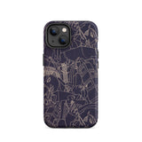 Spqr - Victor Proetz Iphone Case, 14 / Matte, Patterned Phone Case