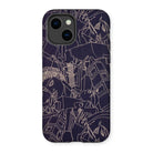 Spqr - Victor Proetz Iphone Case, 14 / Matte, Phone Case Abstract Line Pattern Dark Background