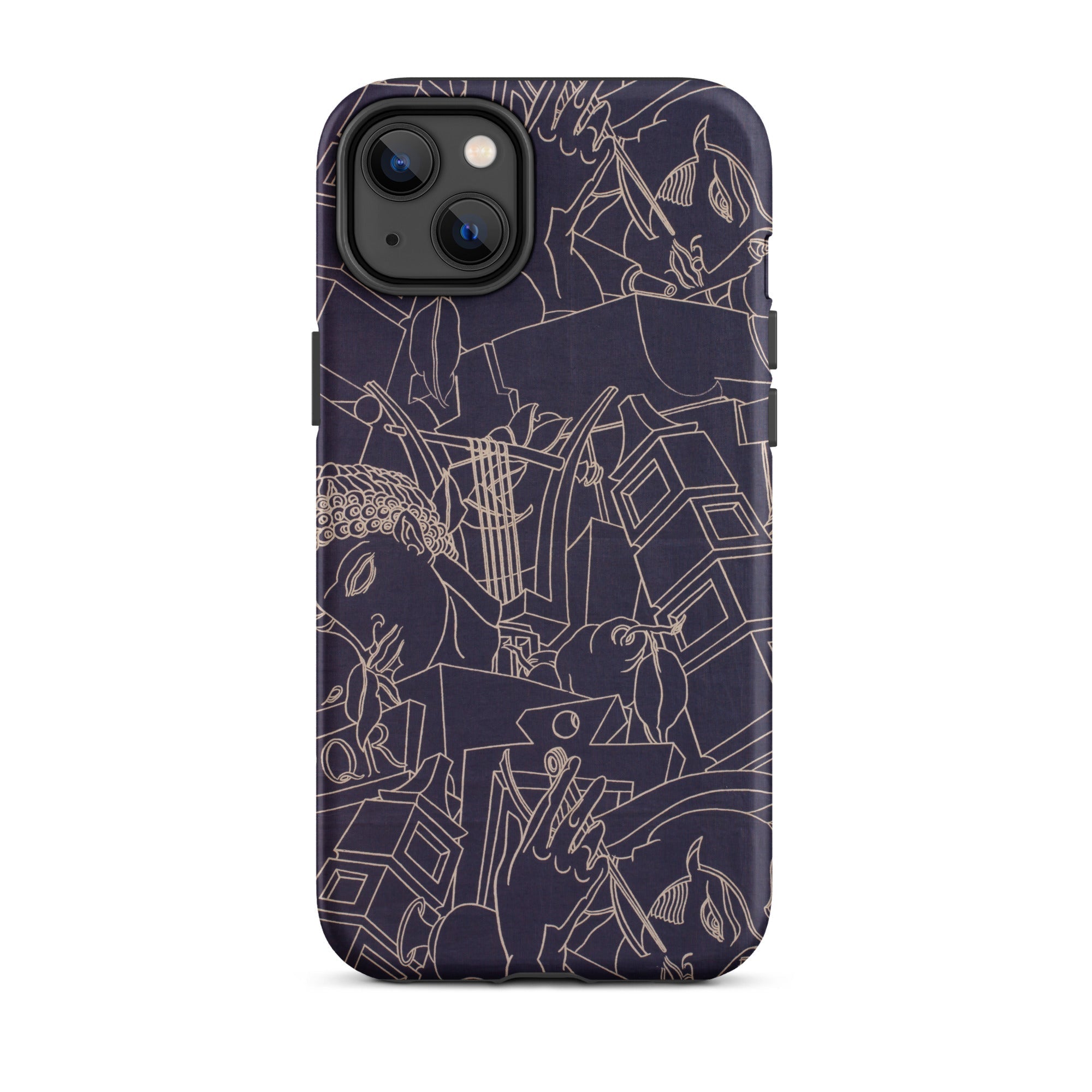 Spqr Victor Proetz Iphone Case, 14 Plus / Matte, Patterned Iphone Case