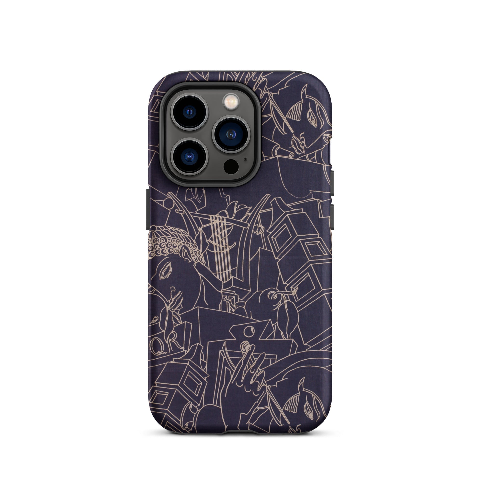 Spqr Victor Proetz Iphone Case, 14 Pro / Matte, Cartoon Patterned Phone Case