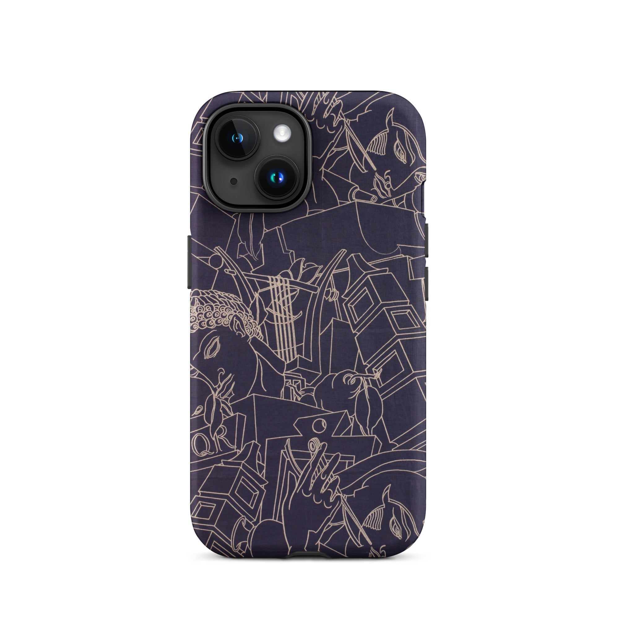 Spqr Victor Proetz Iphone Case, 15 / Matte, Patterned Phone Case