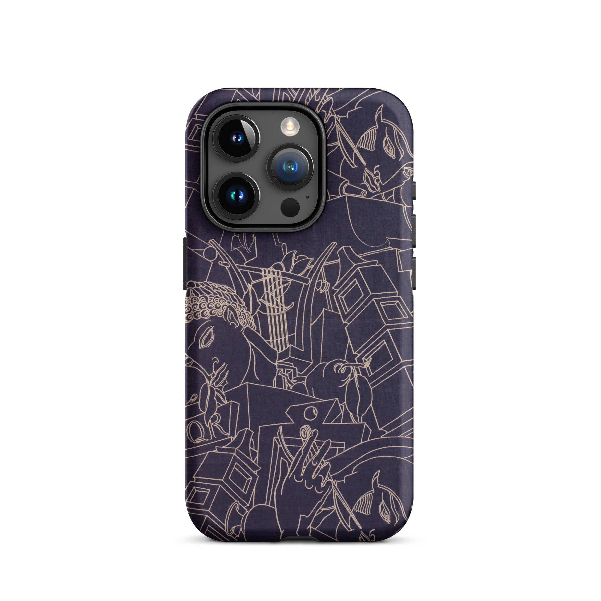 Spqr Victor Proetz Iphone Case, 15 Pro / Matte, Patterned Smartphone Case