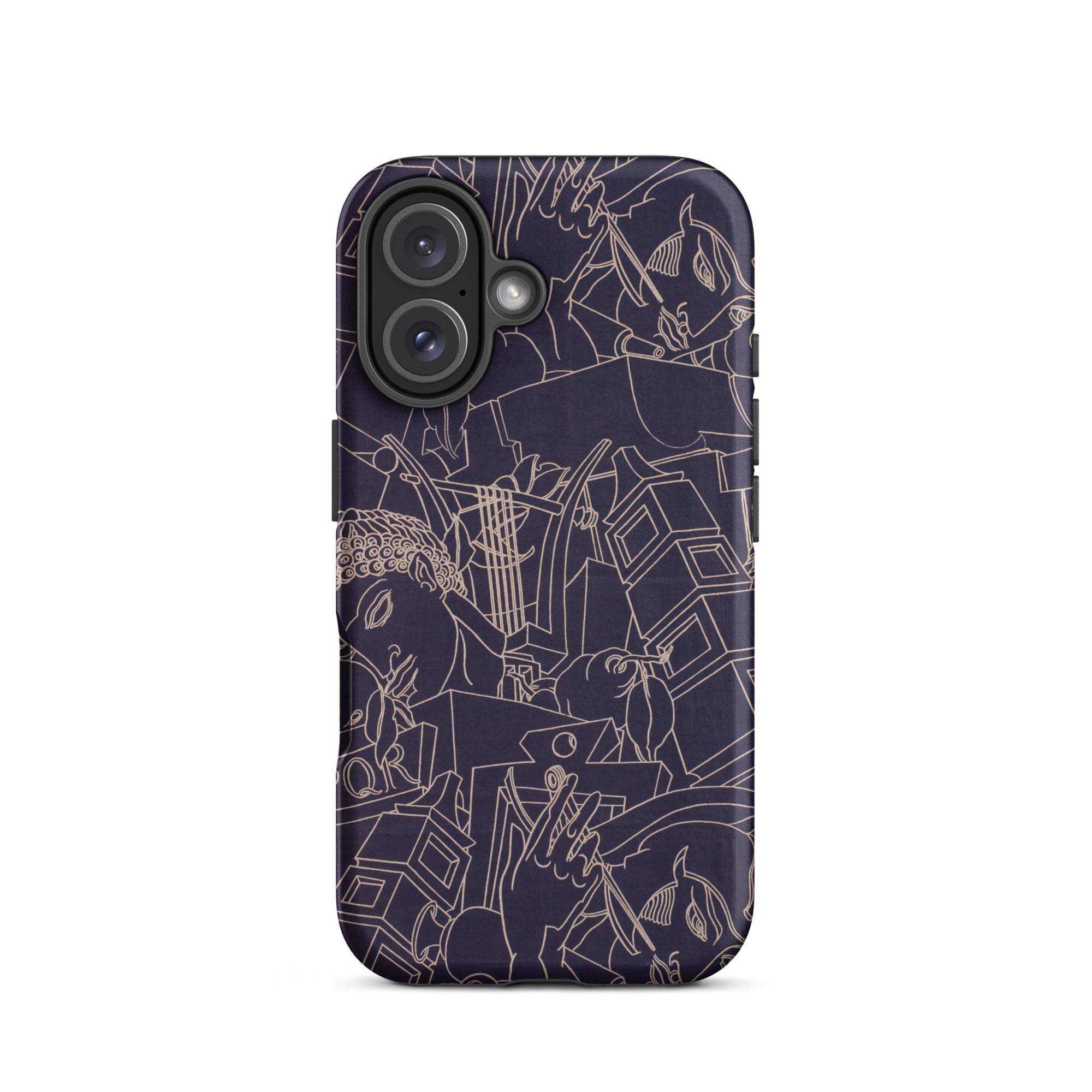 Spqr Victor Proetz Iphone Case, 16 / Matte, Patterned Phone Case