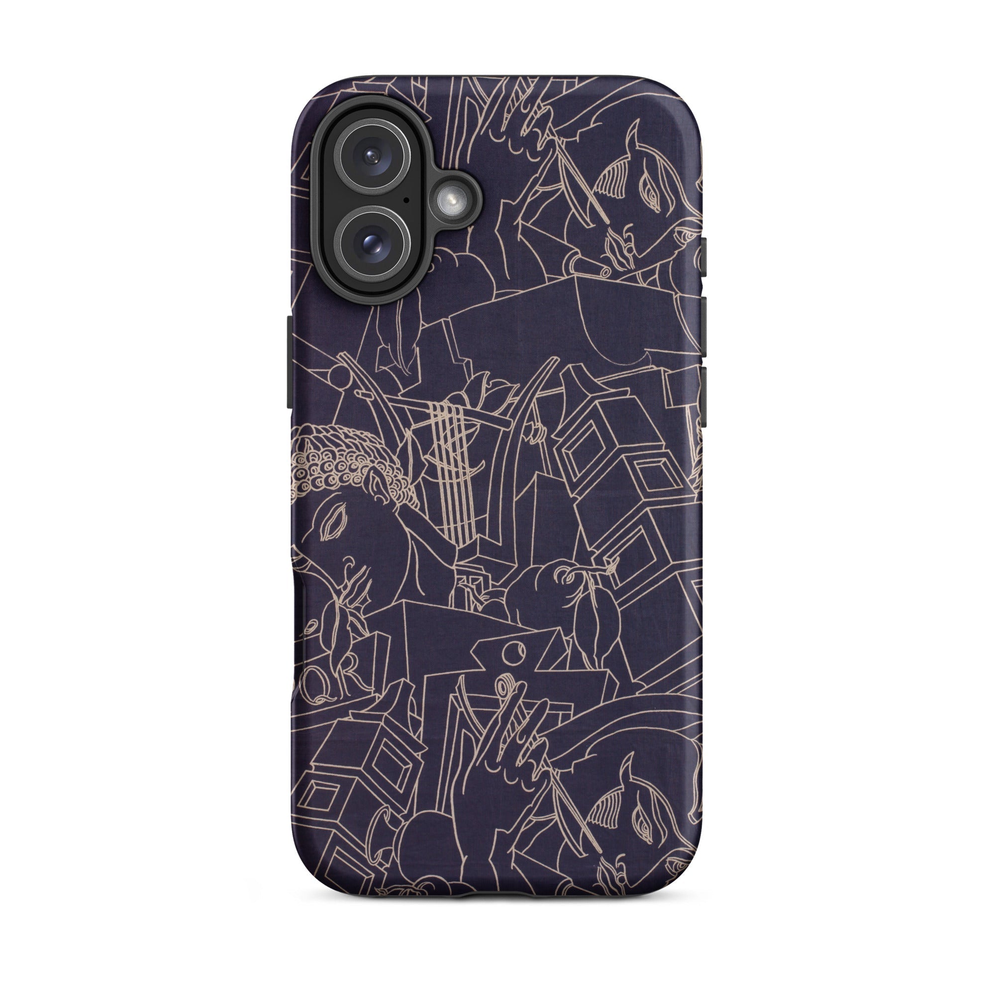 Spqr Victor Proetz Iphone Case, 16 Plus / Matte, Patterned Phone Case