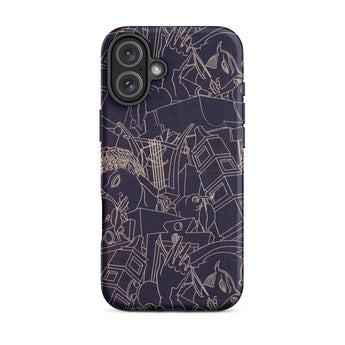 Spqr - Victor Proetz Iphone Case, 16 Plus / Matte, Patterned Phone Case
