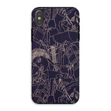 Spqr - Victor Proetz Iphone Case, Xs / Matte, Phone Case Abstract Line Pattern