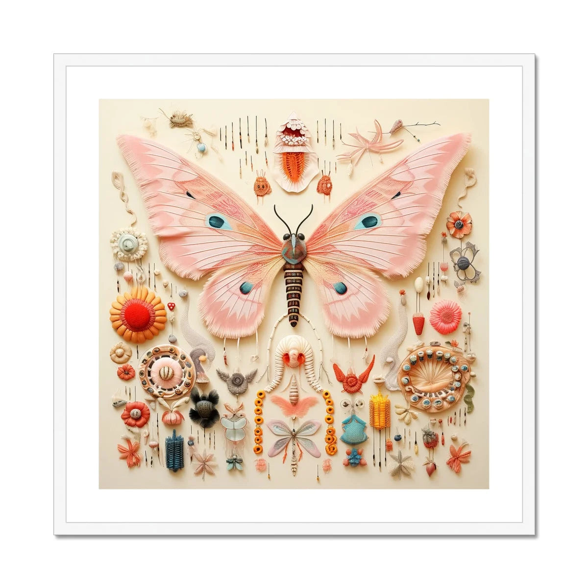 Spreadwinged Empress - Alien Butterfly Taxonomy Art Print