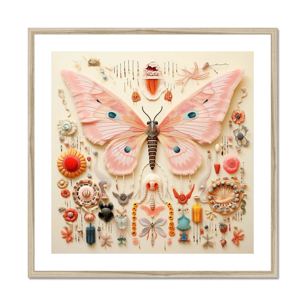 Spreadwinged Empress - Alien Butterfly Taxonomy Art Print