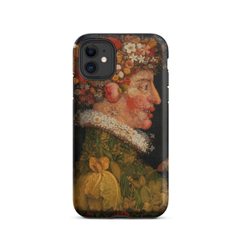 Spring - Giuseppe Arcimboldo Iphone Case, 11 / Matte, Iphone Case Renaissance-style Portrait Made Fruits Flowers