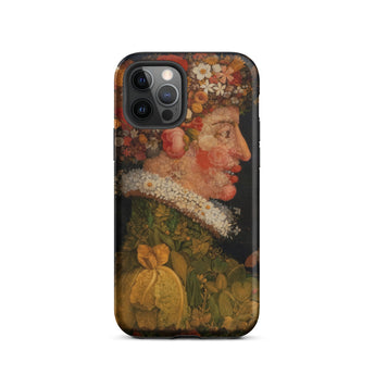 Spring - Giuseppe Arcimboldo Iphone Case, 12 Pro / Matte, Iphone Pro 13 Black Case Arcimboldo-style Floral