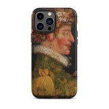 Spring - Giuseppe Arcimboldo Iphone Case, 13 Pro Max / Matte, Iphone Case Portrait Made Flowers Plants