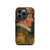 Spring - Giuseppe Arcimboldo Iphone Case, 14 Pro / Matte, Iphone Decorative Phone Case Classical Portrait