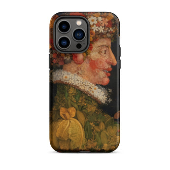 Spring - Giuseppe Arcimboldo Iphone Case, 14 Pro Max / Matte, Iphone Colorful Floral-patterned Case