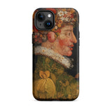 Spring - Giuseppe Arcimboldo Iphone Case, 15 Plus / Matte, Iphone 14 Case Classical Painting Person Made Flowers