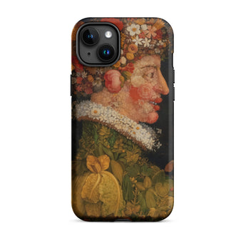 Spring - Giuseppe Arcimboldo Iphone Case, 15 Plus / Matte, Iphone 14 Case Classical Painting Person Made Flowers
