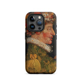Spring - Giuseppe Arcimboldo Iphone Case, 15 Pro / Matte, Black Iphone Pro Max Renaissance-style Portrait Person