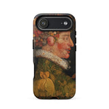 Spring - Giuseppe Arcimboldo Iphone Case, 17 Air / Matte, Black Smartphone Colorful Floral-themed Case