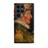 Spring - Giuseppe Arcimboldo Samsung Case, Galaxy S23 Ultra / Matte, Smartphone Case Detailed Allegorical Portrait Composed Flowers Fruits