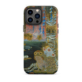 Spring - Michalina Janoszanka Iphone Case, 13 Pro Max / Matte, Smartphone Colorful Detailed Protective Case Fantastical Frog-like Creature