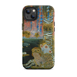 Spring - Michalina Janoszanka Iphone Case, 14 Plus / Matte, Iphone Case Whimsical Colorful Illustration Frog-like Creature Natural