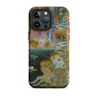 Spring Michalina Janoszanka Iphone Case, 15 Pro Max / Matte, Phone Case Fantastical Illustration Frog Like Creature Vibrant Otherworldly