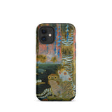Spring - Michalina Janoszanka Phone Case Iphone 12 Mini / Matte Iphone Case Illustrated Mythical Creature Natural Landscape Janoszanka’s