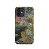 Spring - Michalina Janoszanka Phone Case Iphone 12 / Matte Smartphone Decorative Case Illustration Frog-like Creature Whimsical Landscape