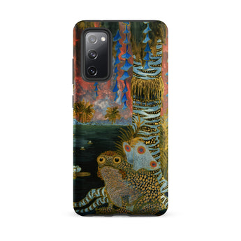 Spring - Michalina Janoszanka Phone Case Samsung Galaxy S20 Fe / Matte Vibrant Surreal Phone Case Detailed Illustration Ornate Frog