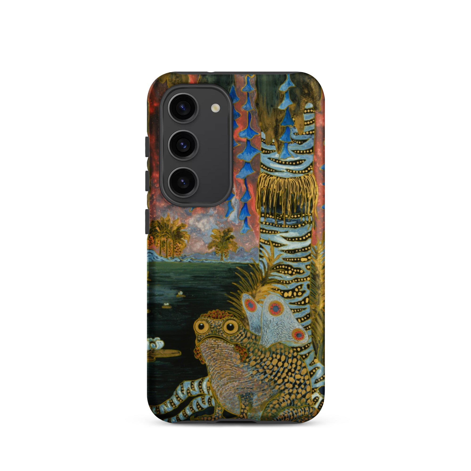 Spring Michalina Janoszanka Samsung Case, Galaxy S23 / Matte, Phone Case Vibrant Detailed Painting Fantastical Creature Jungle