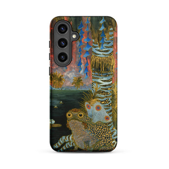 Spring - Michalina Janoszanka Samsung Case, Galaxy S24 Plus / Matte, Smartphone Vibrant Illustrative Case Fantastical Creature Lush