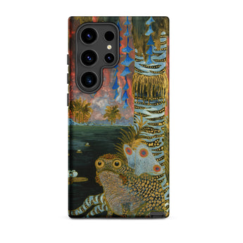 Spring - Michalina Janoszanka Samsung Case, Galaxy S24 Ultra / Matte, Smartphone Colorful Artistic Case Fantastical Creature Landscape