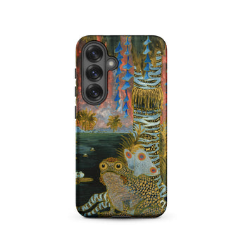 Spring - Michalina Janoszanka Samsung Case, Galaxy S25 / Matte, Smartphone Case Fantastical Nature Scene Design
