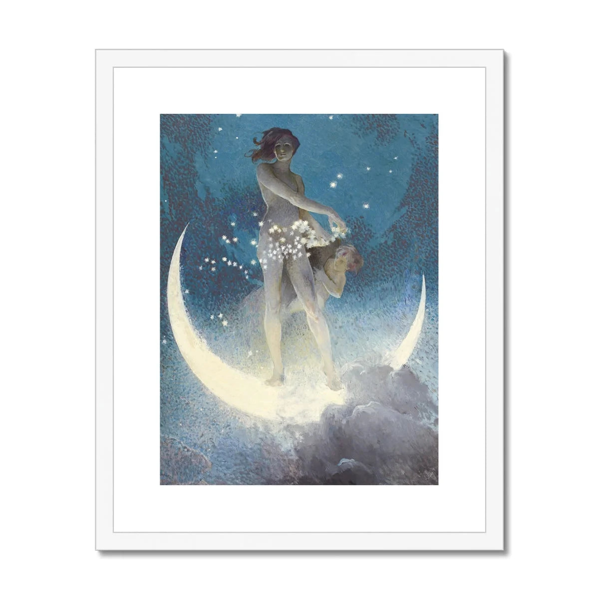 Spring Scattering Stars - Edwin Blashfield Art Print Posters Prints & Visual Artwork