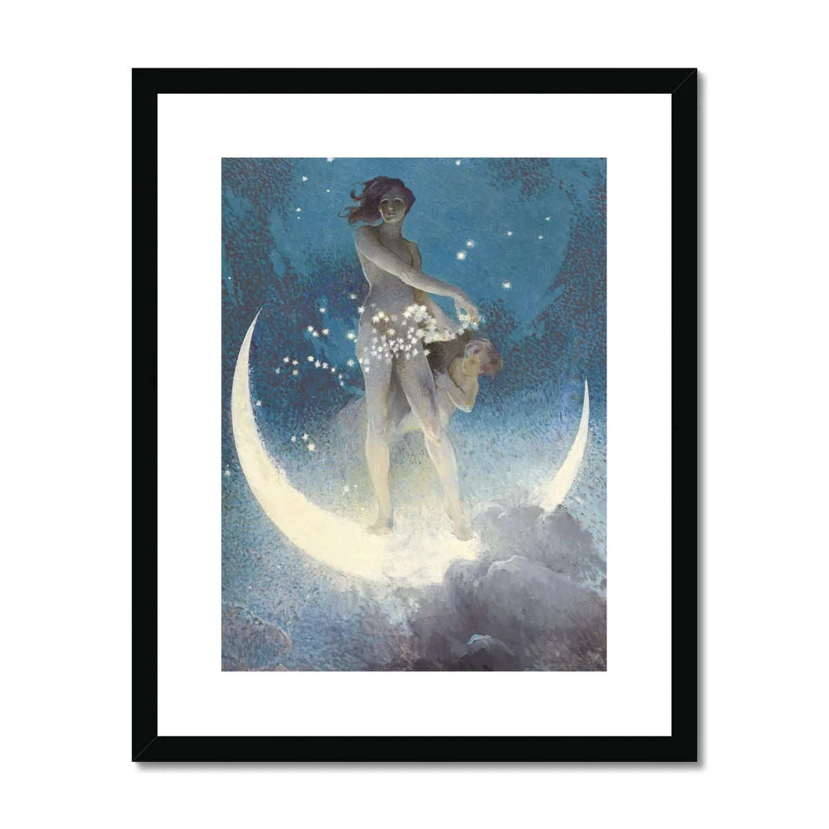 Spring Scattering Stars - Edwin Blashfield Art Print Posters Prints & Visual Artwork