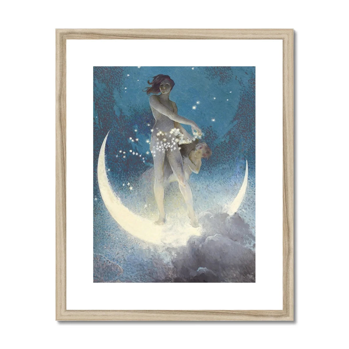 Spring Scattering Stars - Edwin Blashfield Art Print Posters Prints & Visual Artwork